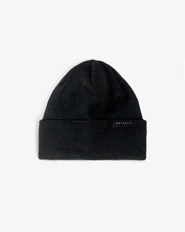 Classic Fine Beanie Soft Black sold by Ivalo.com