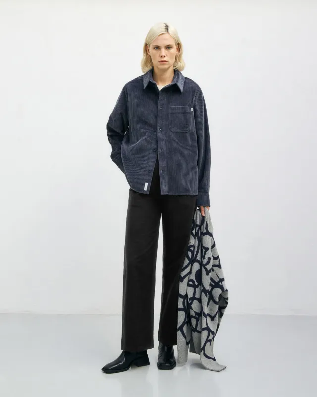 Cord Casual Shirt Stone Blue sold by Ivalo.com