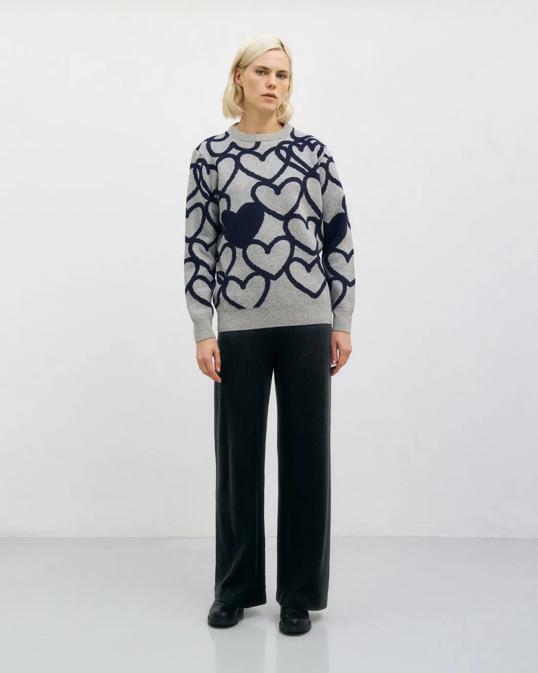 Affection Knit Sweatshirt Warm Anthracite sold by Ivalo.com