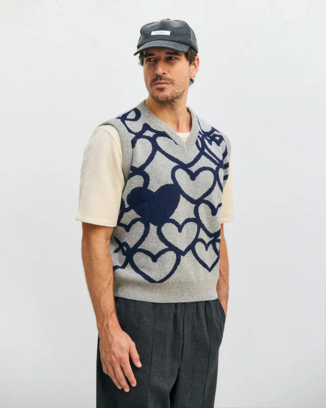 Affection Knitted Vest Warm Anthracite sold by Ivalo.com