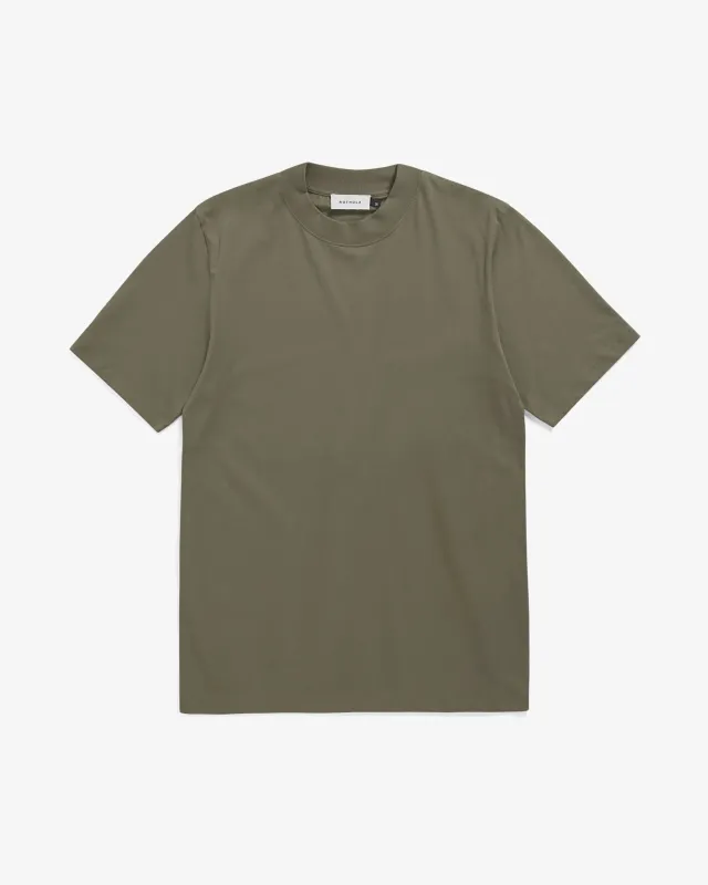 Big Collar T-Shirt Fir Green sold by Ivalo.com