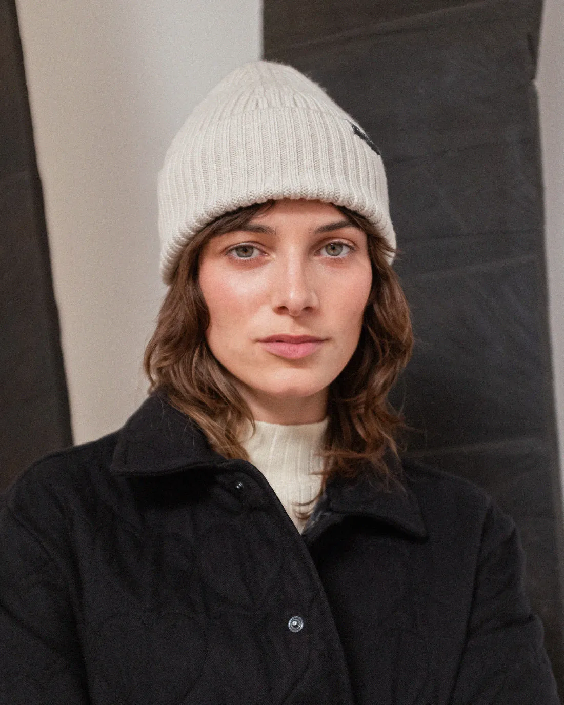 Classic Ribbed Beanie Shell White sold by Ivalo.com product image thumbnail 3