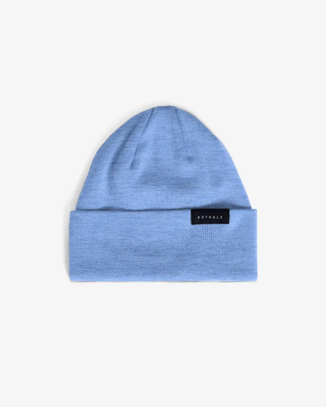 Classic Fine Beanie Washed Blue sold by Ivalo.com