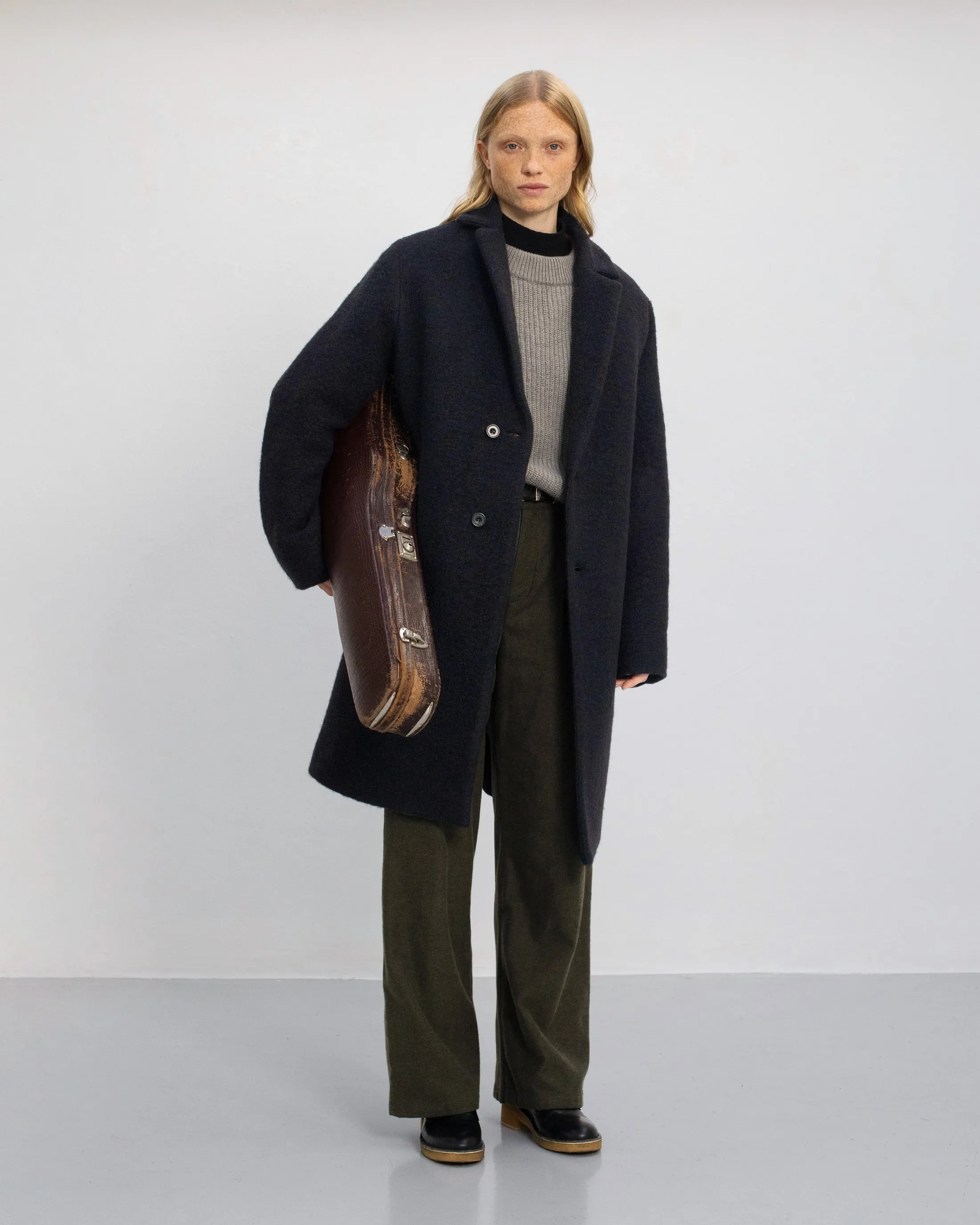 Formal Coat Soft Black sold by Ivalo.com