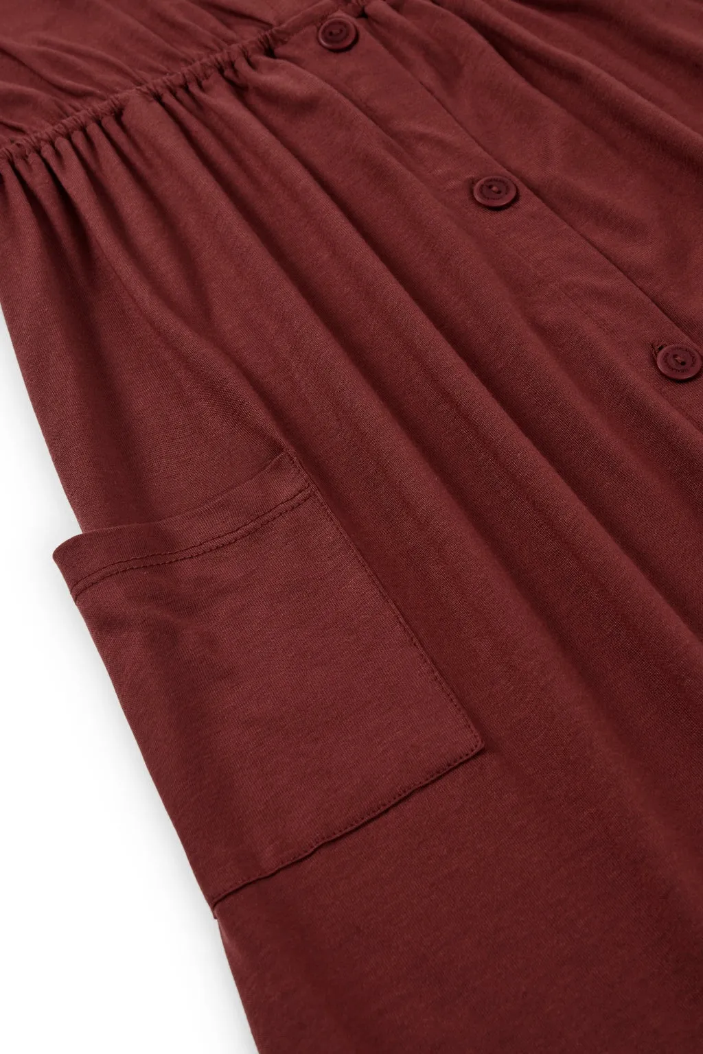 Hiara TENCEL™ Midi Dress in Red sold by Ivalo.com product image thumbnail 3