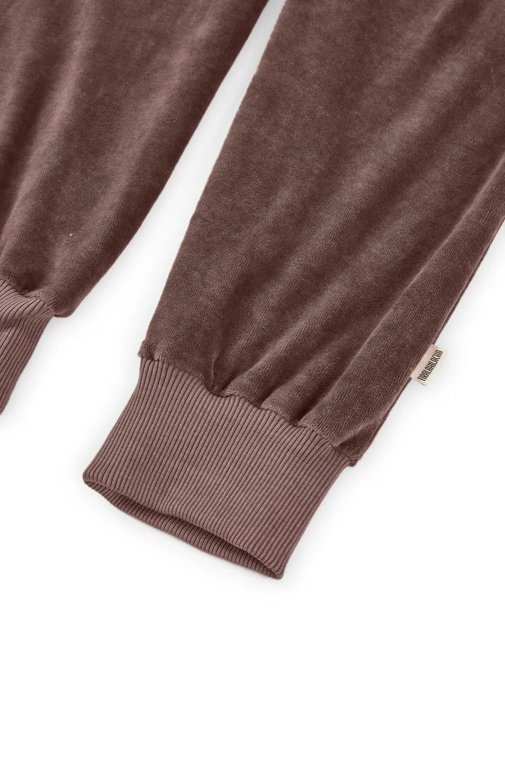 Organic Velvet Jogger in Mauve sold by Ivalo.com product image thumbnail 5