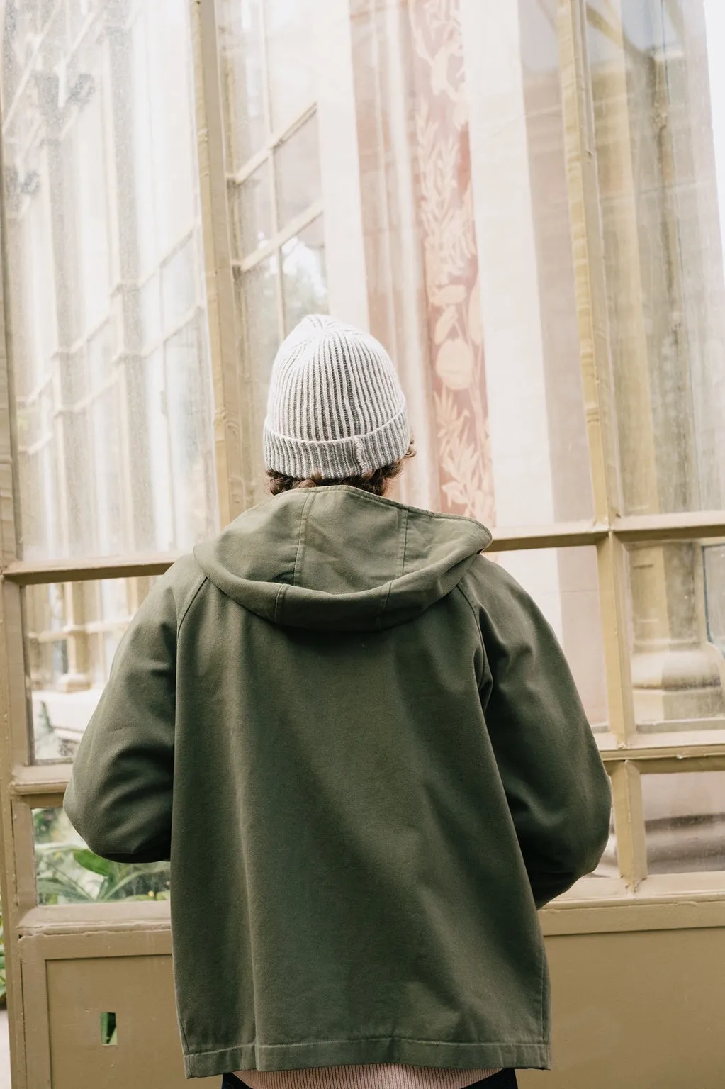 Tensel Jacket Organic Cotton in Olive Green sold by Ivalo.com product image thumbnail 2