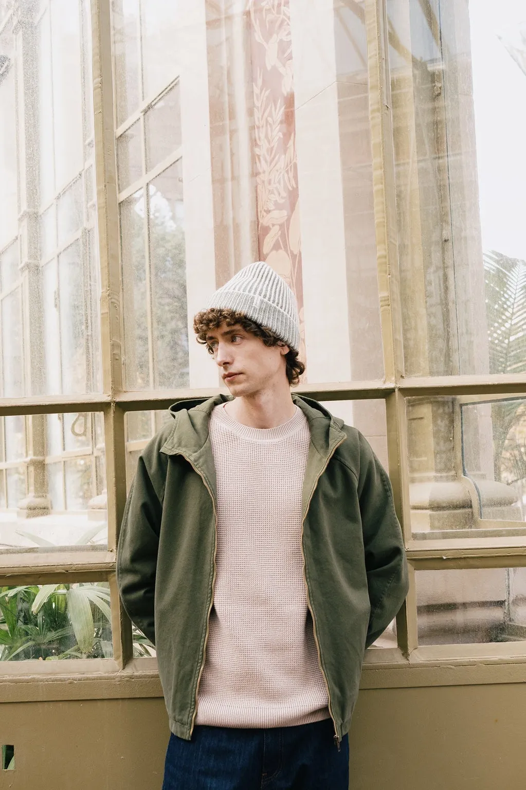 Tensel Jacket Organic Cotton in Olive Green sold by Ivalo.com product image thumbnail 3