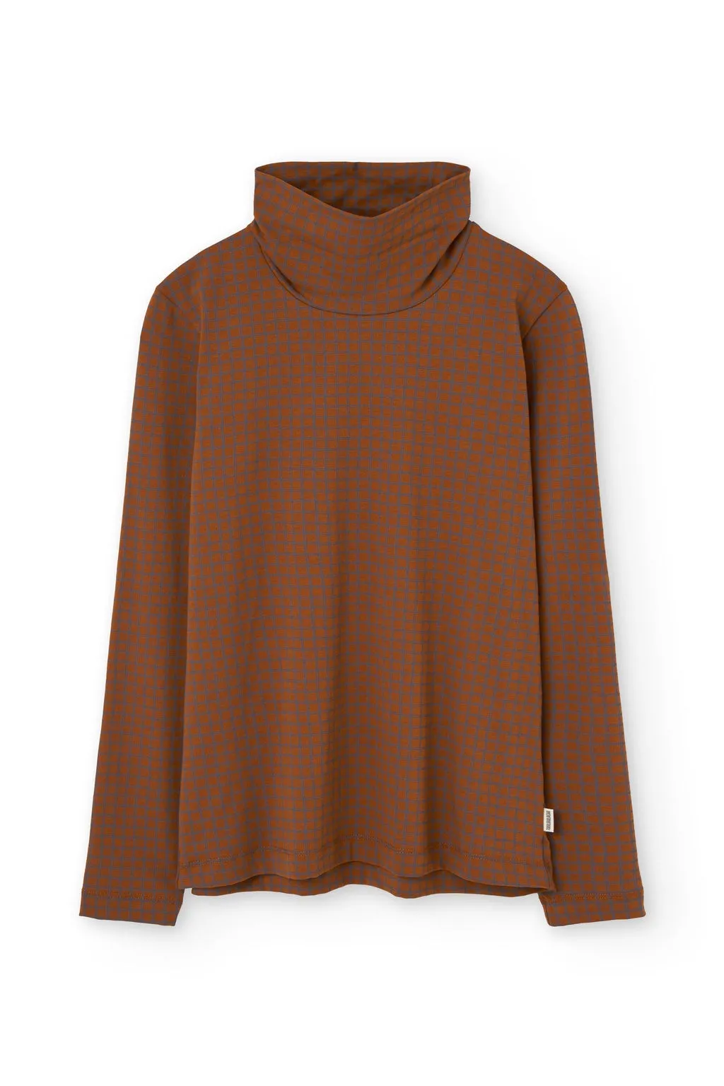 Organic Printed High Neck Top Terracotta sold by Ivalo.com product image thumbnail 4