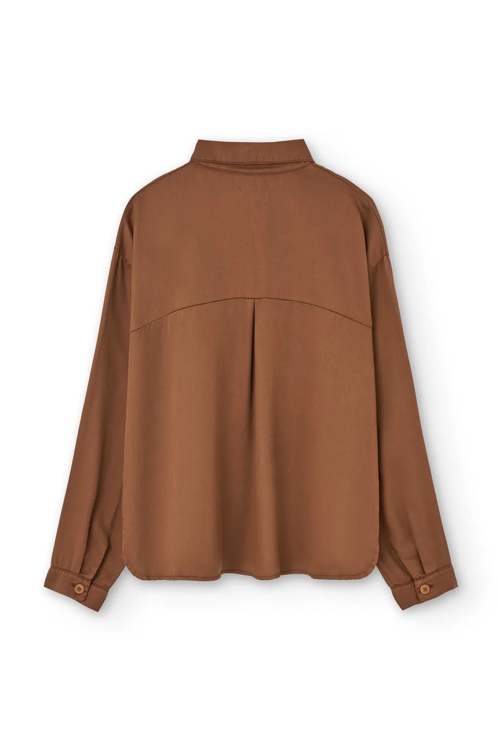 Tait Oversized Shirt 100% TENCEL™ in Terracotta sold by Ivalo.com product image thumbnail 5