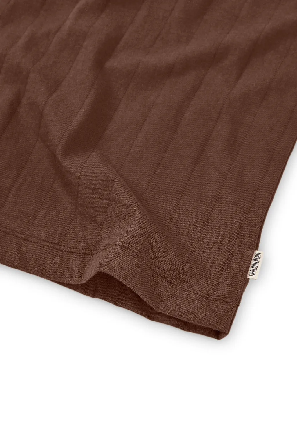 Organic Boat Neck Jersey Top in Brown sold by Ivalo.com product image thumbnail 5