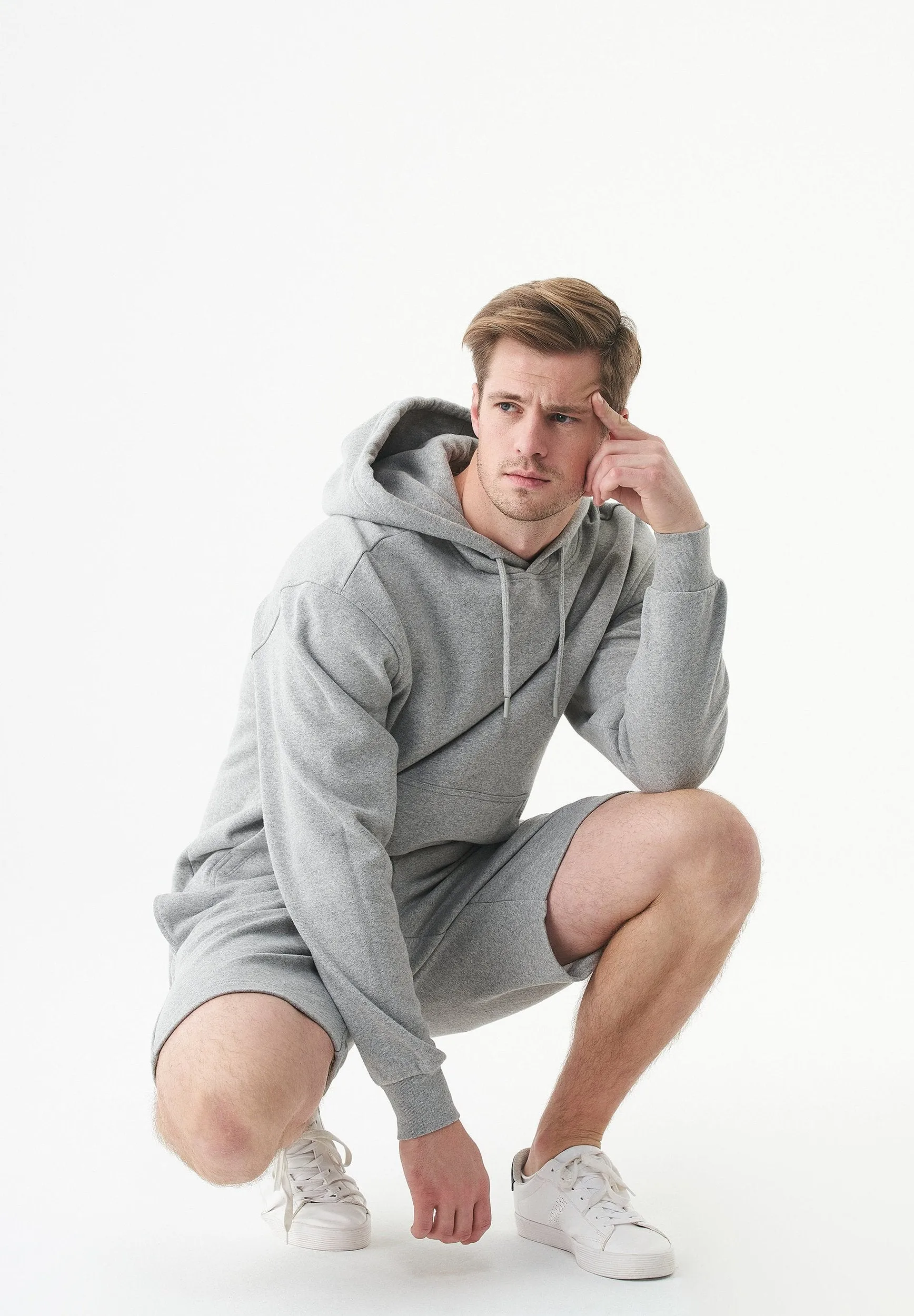 Shadi Soft Touch Organic Cotton Sweatshorts Grey Melange sold by Ivalo.com product image thumbnail 5