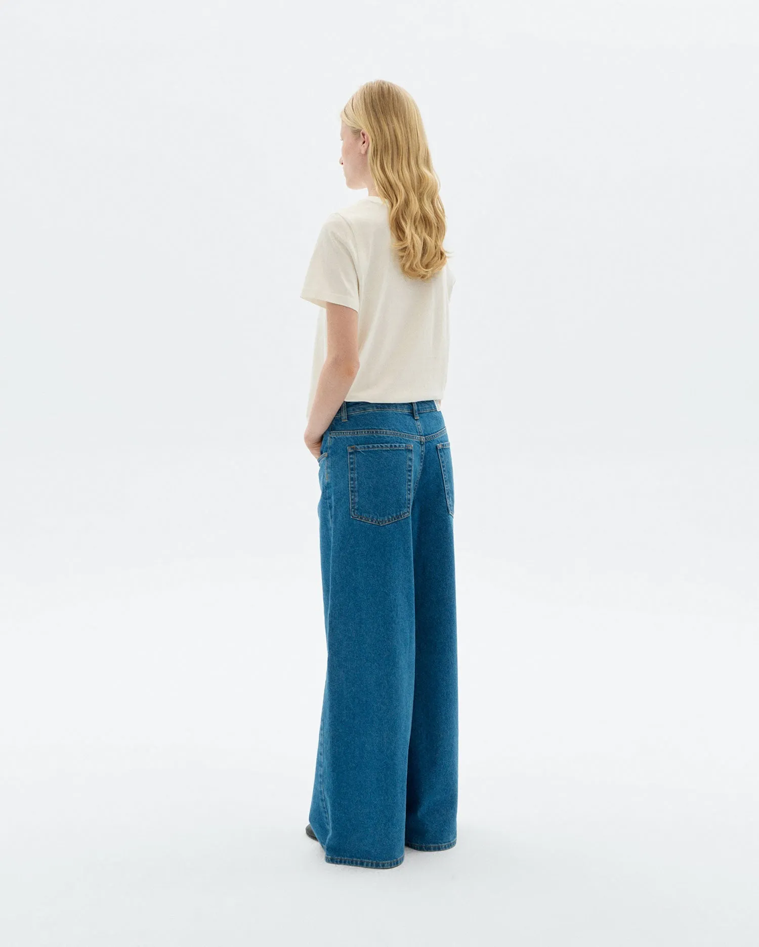Classic Hedda Jeans wide Leg Blue sold by Ivalo.com product image thumbnail 4
