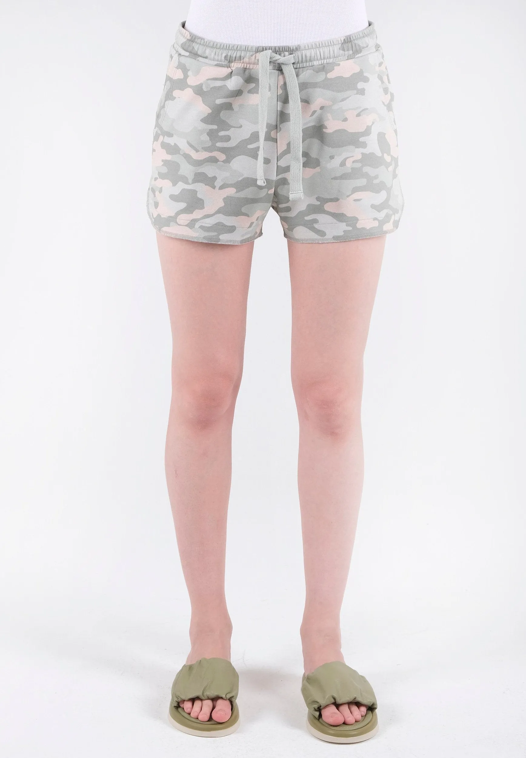 Organic Cotton Interlock Sweatshorts Camouflage sold by Ivalo.com