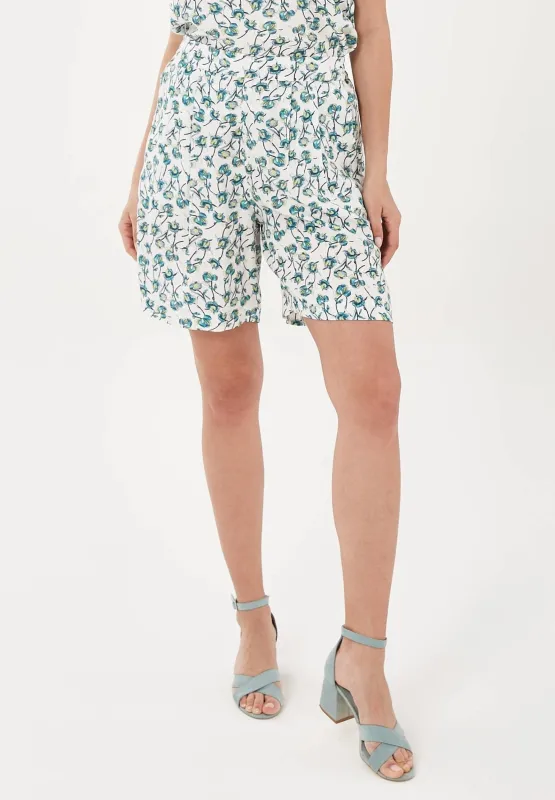 Tencel™ Lyocell Shorts With All-Over Floral Print sold by Ivalo.com
