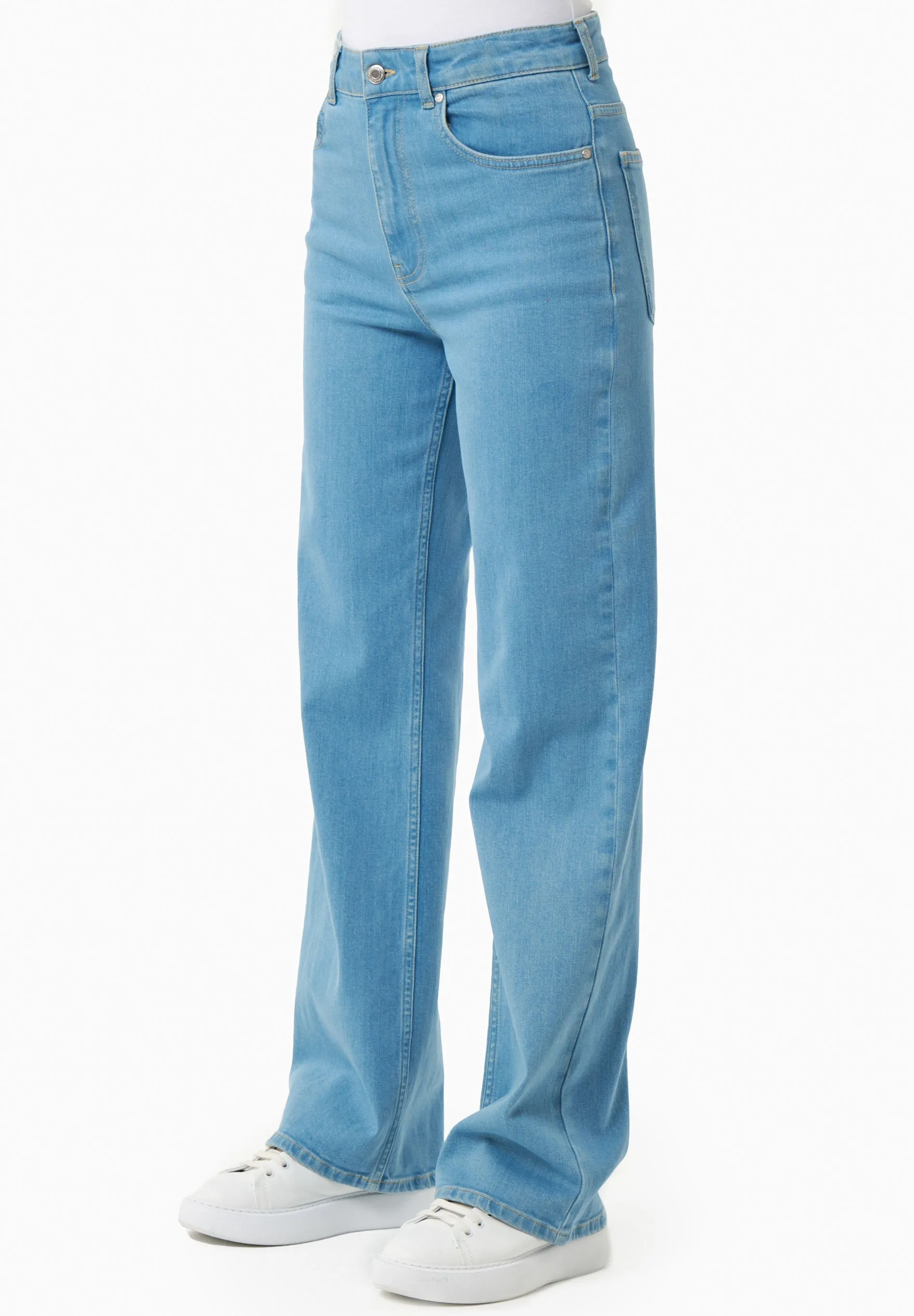 Women's Straight-Cut Jeans Light Blue sold by Ivalo.com product image thumbnail 3