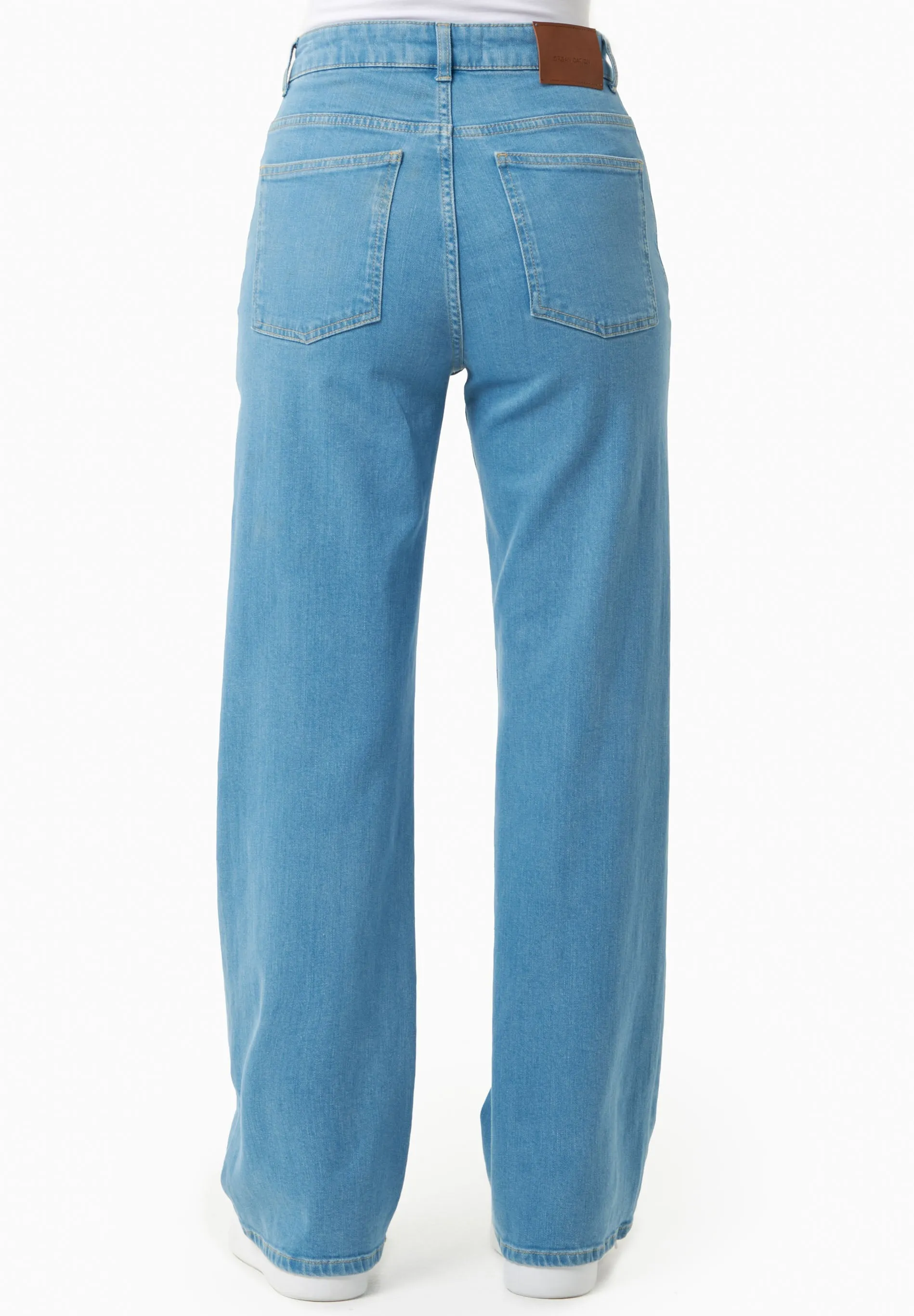 Women's Straight-Cut Jeans Light Blue sold by Ivalo.com product image thumbnail 4