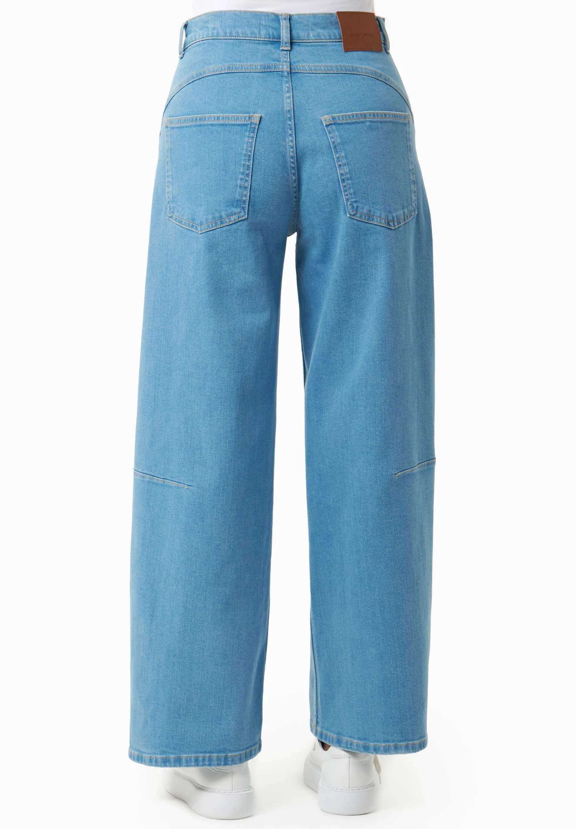 Women's Wide-Leg Jeans Light Blue sold by Ivalo.com product image thumbnail 4