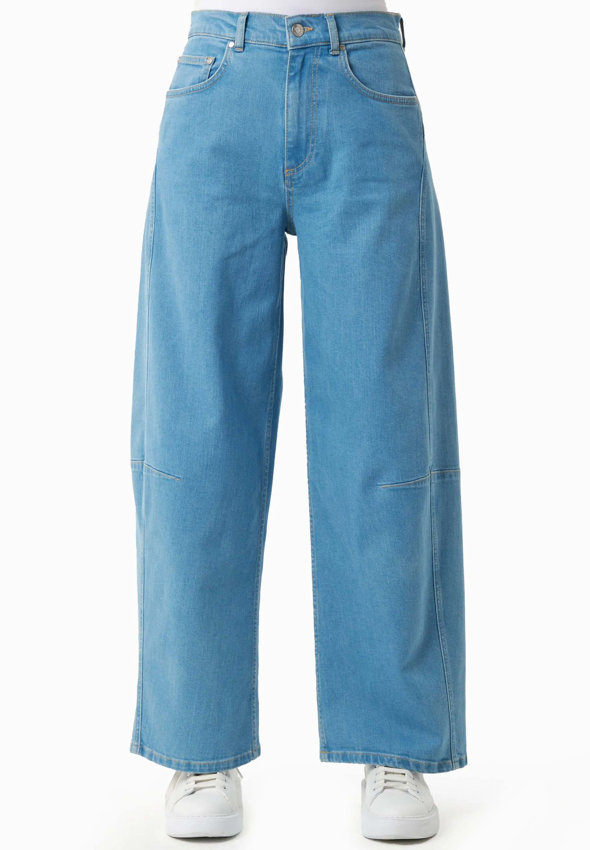 Women's Wide-Leg Jeans Light Blue sold by Ivalo.com product image thumbnail 2