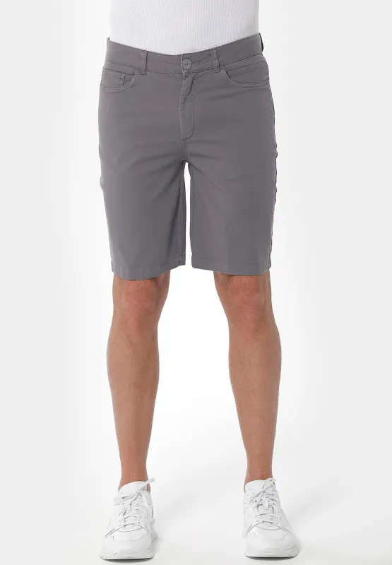 Men's Five-Pocket Organic Cotton Shorts Shadow sold by Ivalo.com
