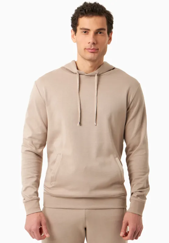 Men's Modal Blend Hoodie Sand sold by Ivalo.com