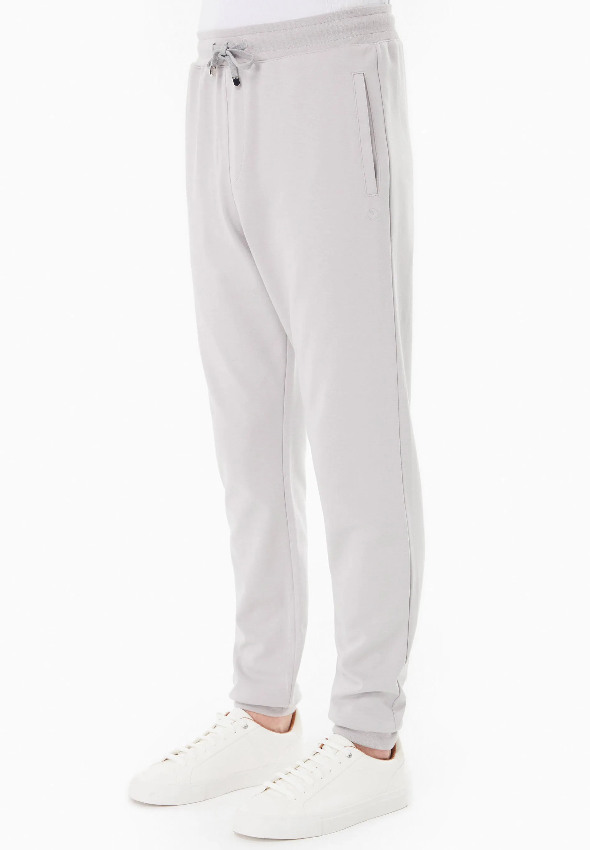 Men's Modal Blend Sweatpants Light Grey sold by Ivalo.com product image thumbnail 3