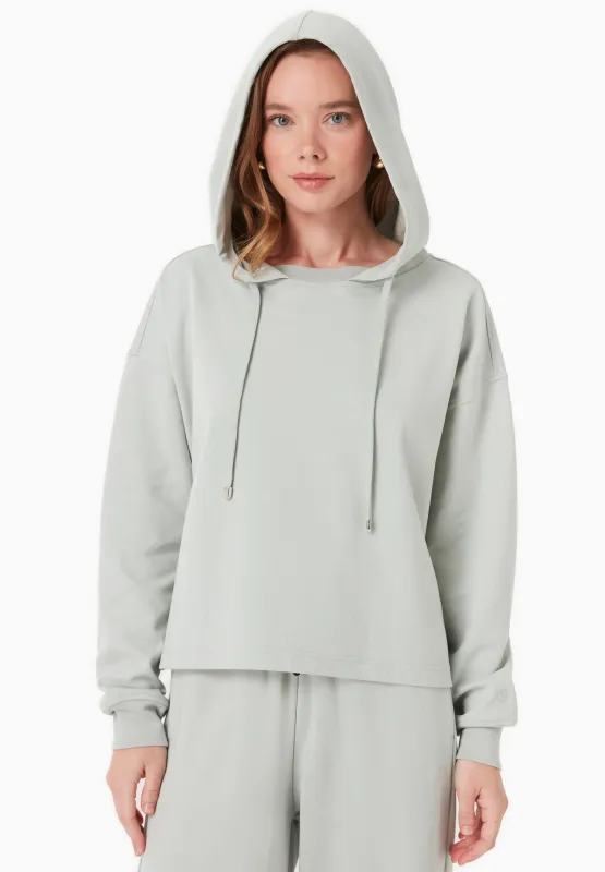 Women's Modal Blend Hoodie Green Moss sold by Ivalo.com