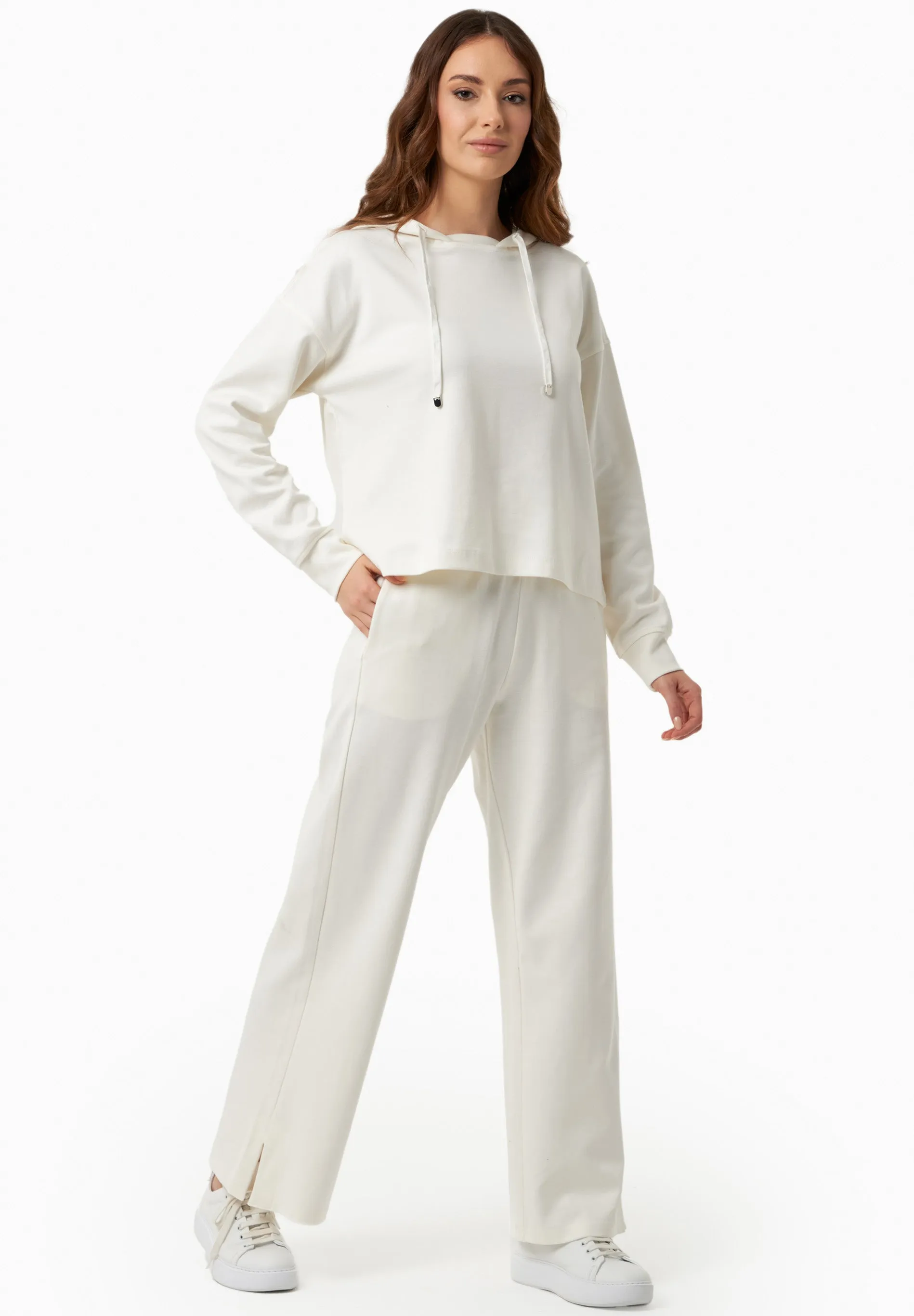 Women's Modal Blend Sweatpants Off White sold by Ivalo.com product image thumbnail 2