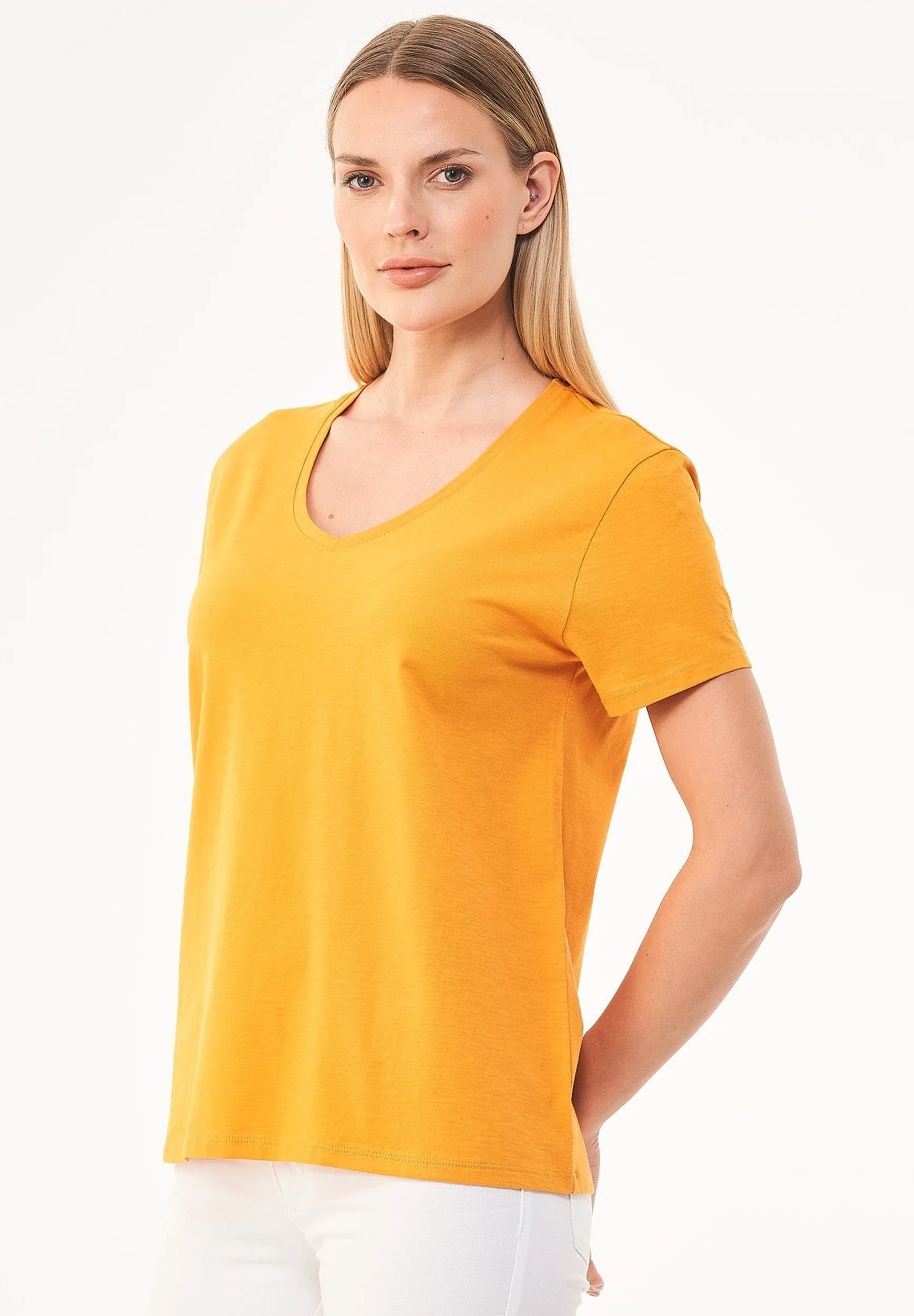Women's Basic V-Neck T-Shirt Mango sold by Ivalo.com product image thumbnail 4