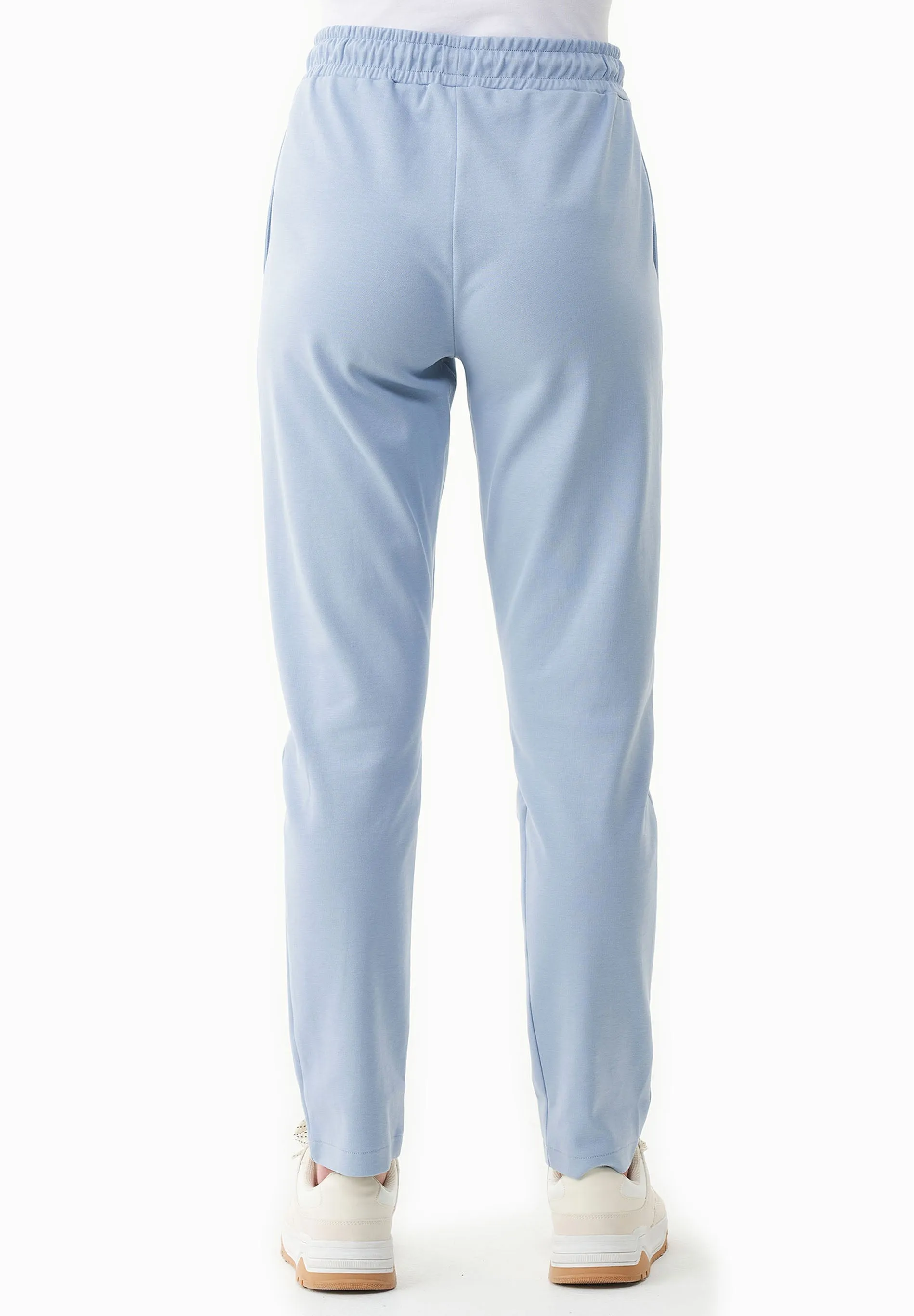 Women's Light Organic Cotton Interlock Sweatpants Ice Blue sold by Ivalo.com product image thumbnail 2