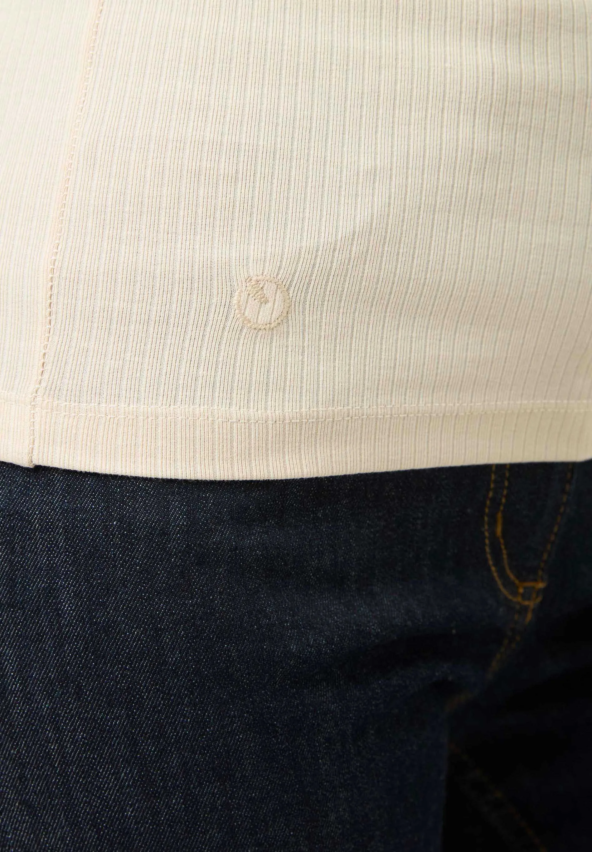 Women's Long Sleeved Cotton Turtleneck Stone sold by Ivalo.com product image thumbnail 5