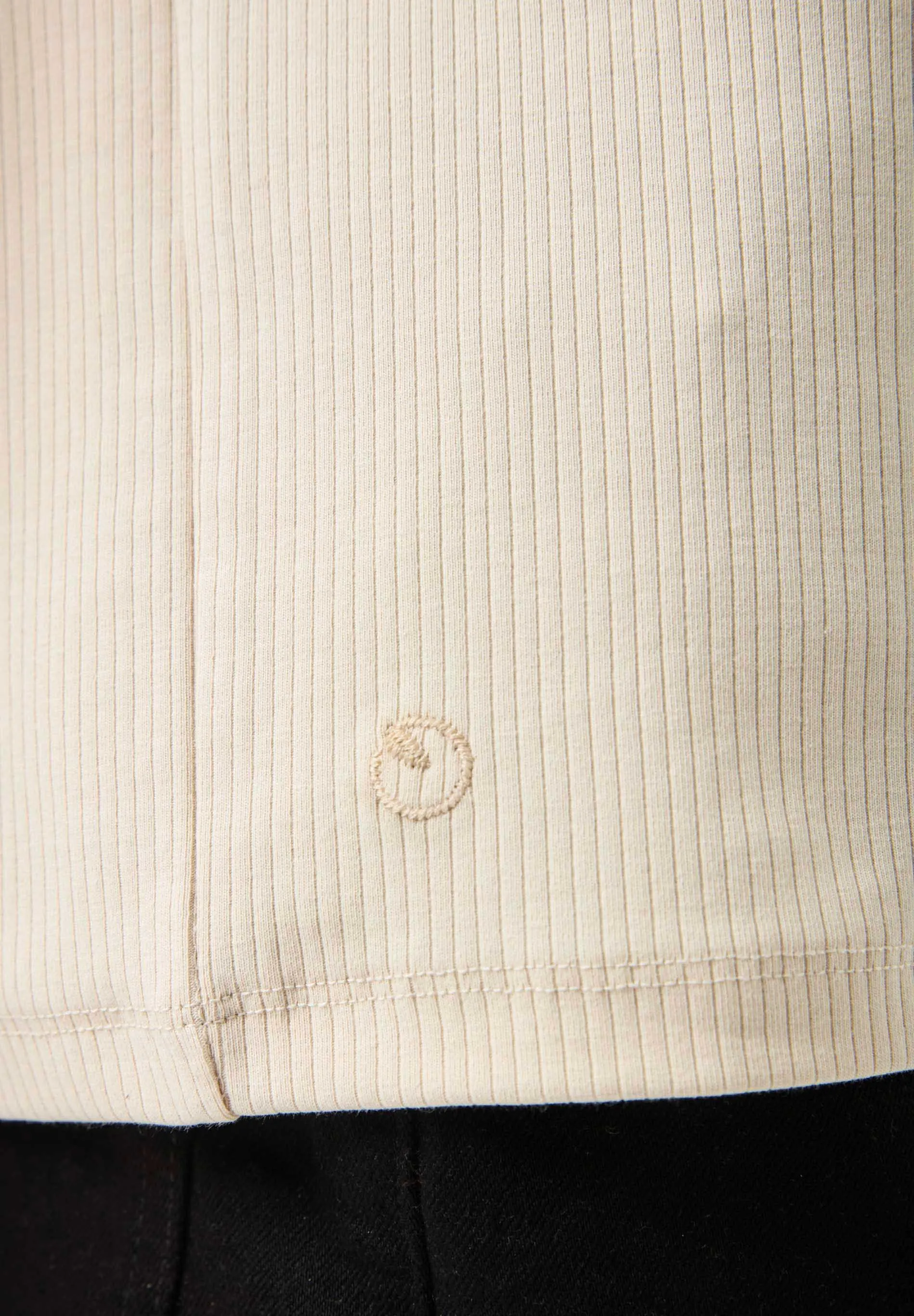Men's Organic Cotton Turtleneck Shirt Stone sold by Ivalo.com product image thumbnail 5