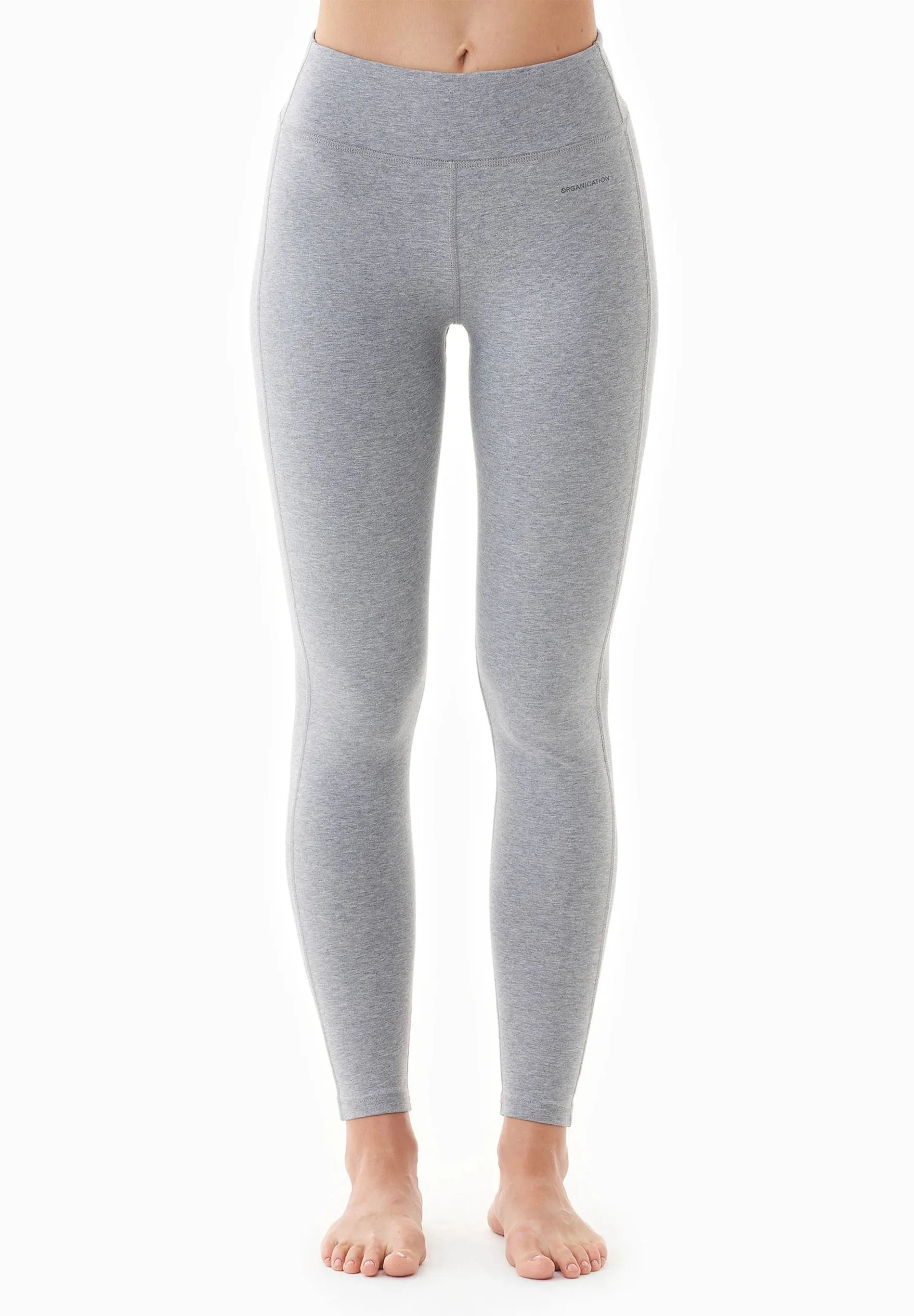 Lenna High Waist Organic Cotton Leggings Dark Grey Melange sold by Ivalo.com product image thumbnail 4