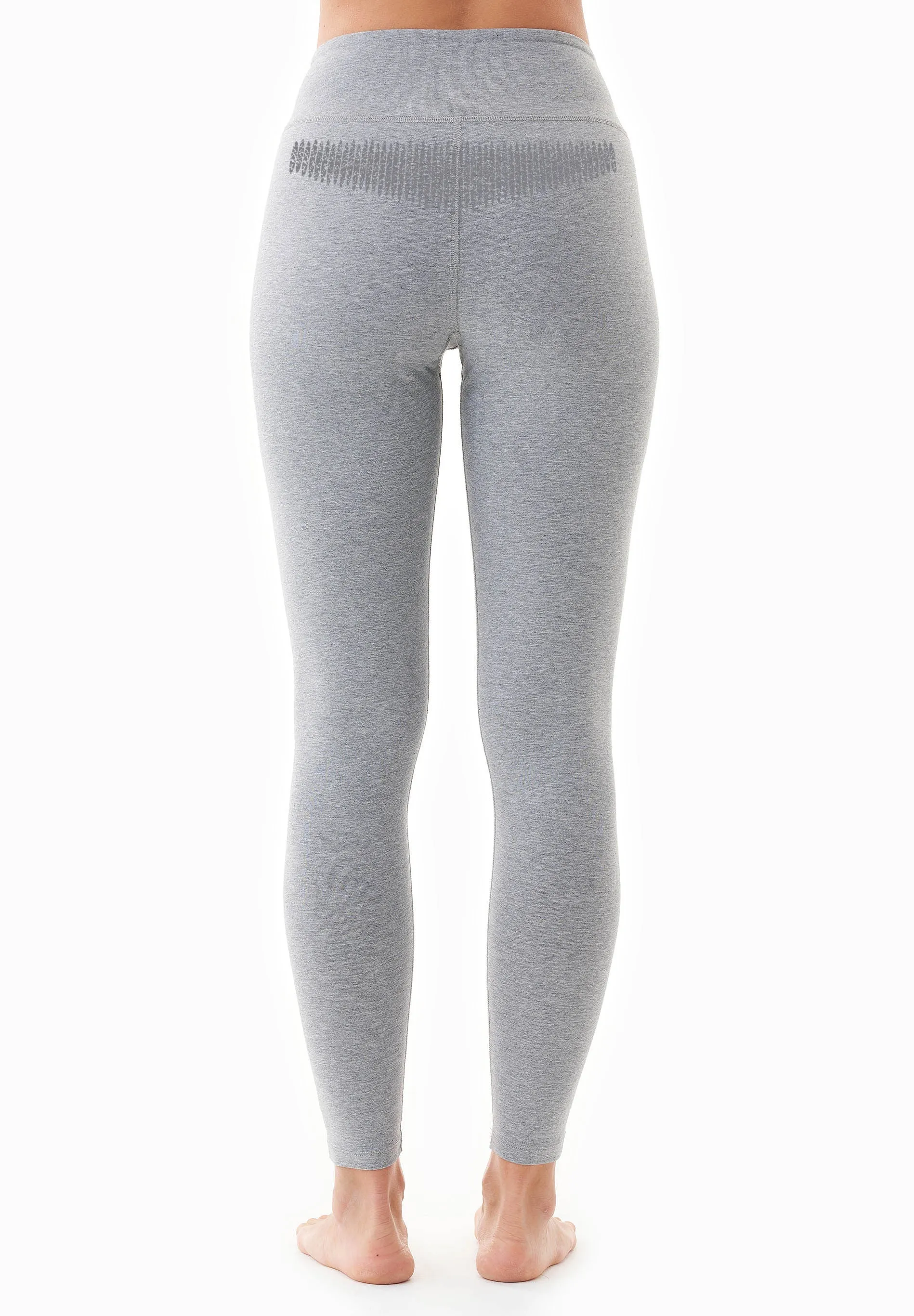 Lenna High Waist Organic Cotton Leggings Dark Grey Melange sold by Ivalo.com product image thumbnail 2