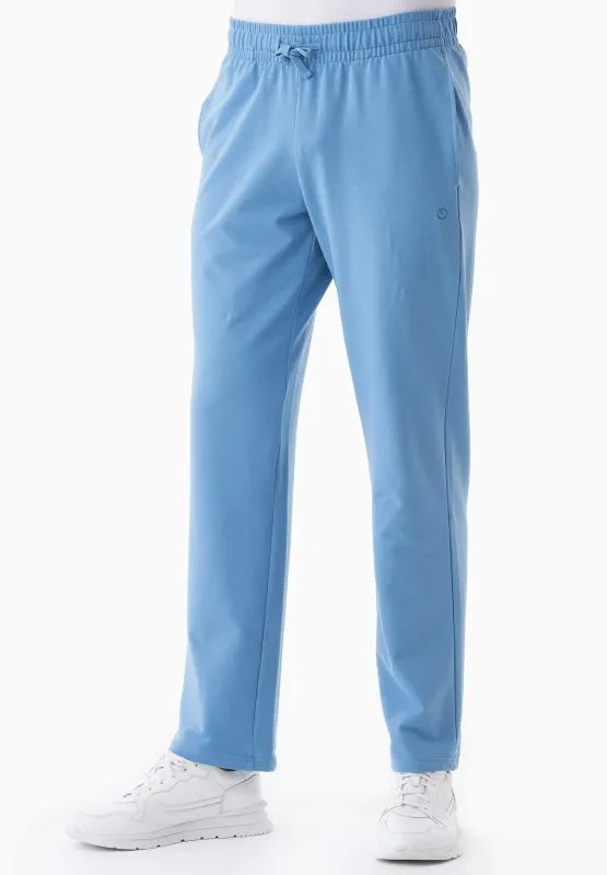 Poyraz Light Organic Cotton Sweatpants Blue Fog sold by Ivalo.com
