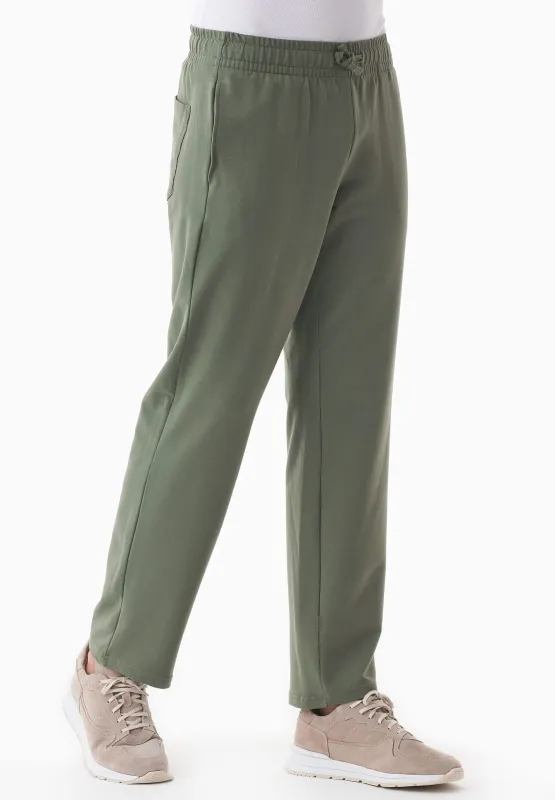 Poyraz Light Organic Cotton Sweatpants Olive sold by Ivalo.com