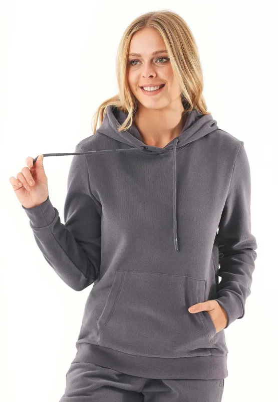 Haree Soft Touch Organic Cotton Hoodie Shadow sold by Ivalo.com