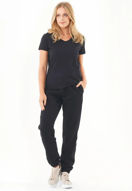 Perrie Soft Touch Organic Cotton Sweatpants Black sold by Ivalo.com