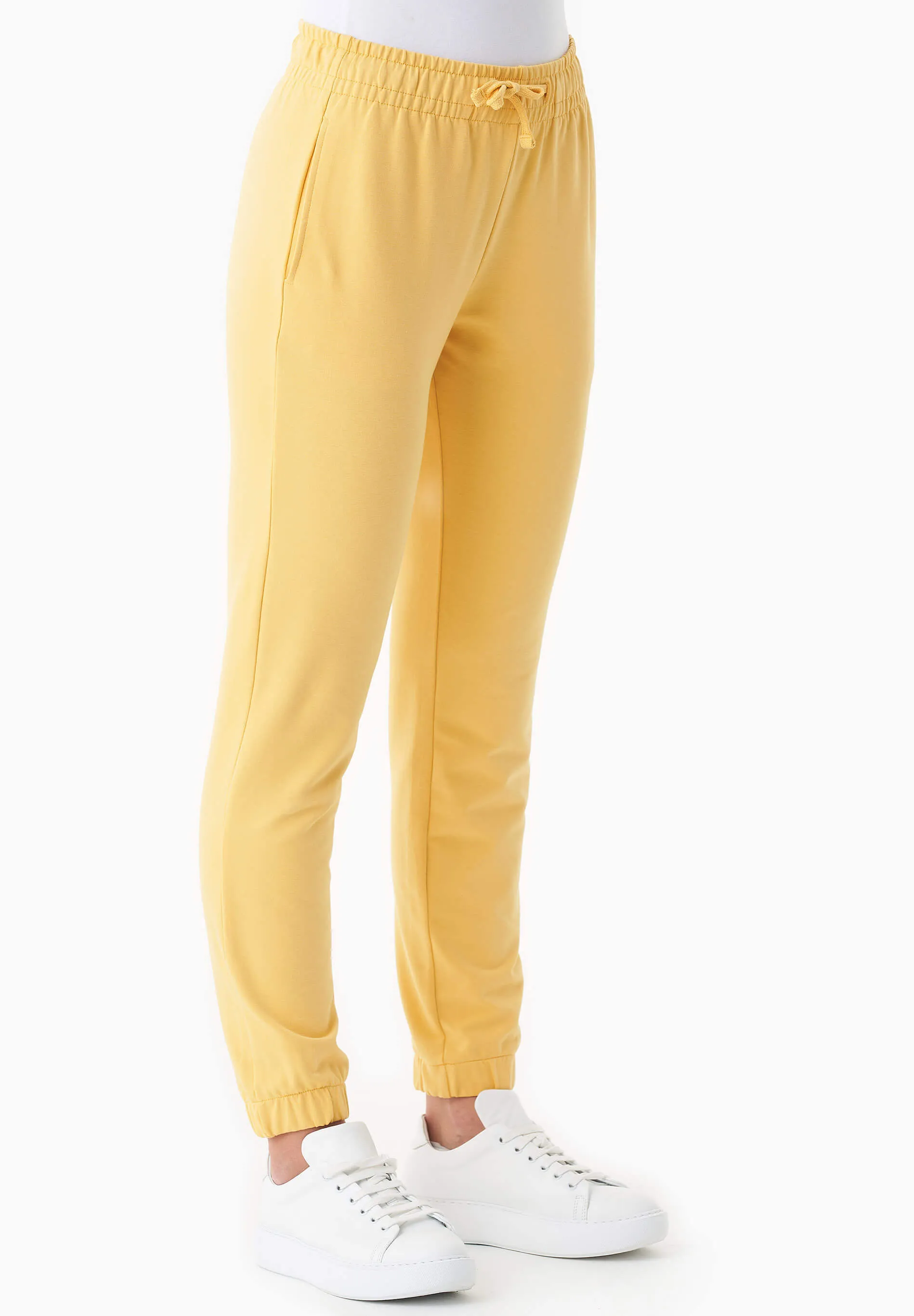 Peera Light Organic Cotton Sweatpants Saffron sold by Ivalo.com product image thumbnail 4