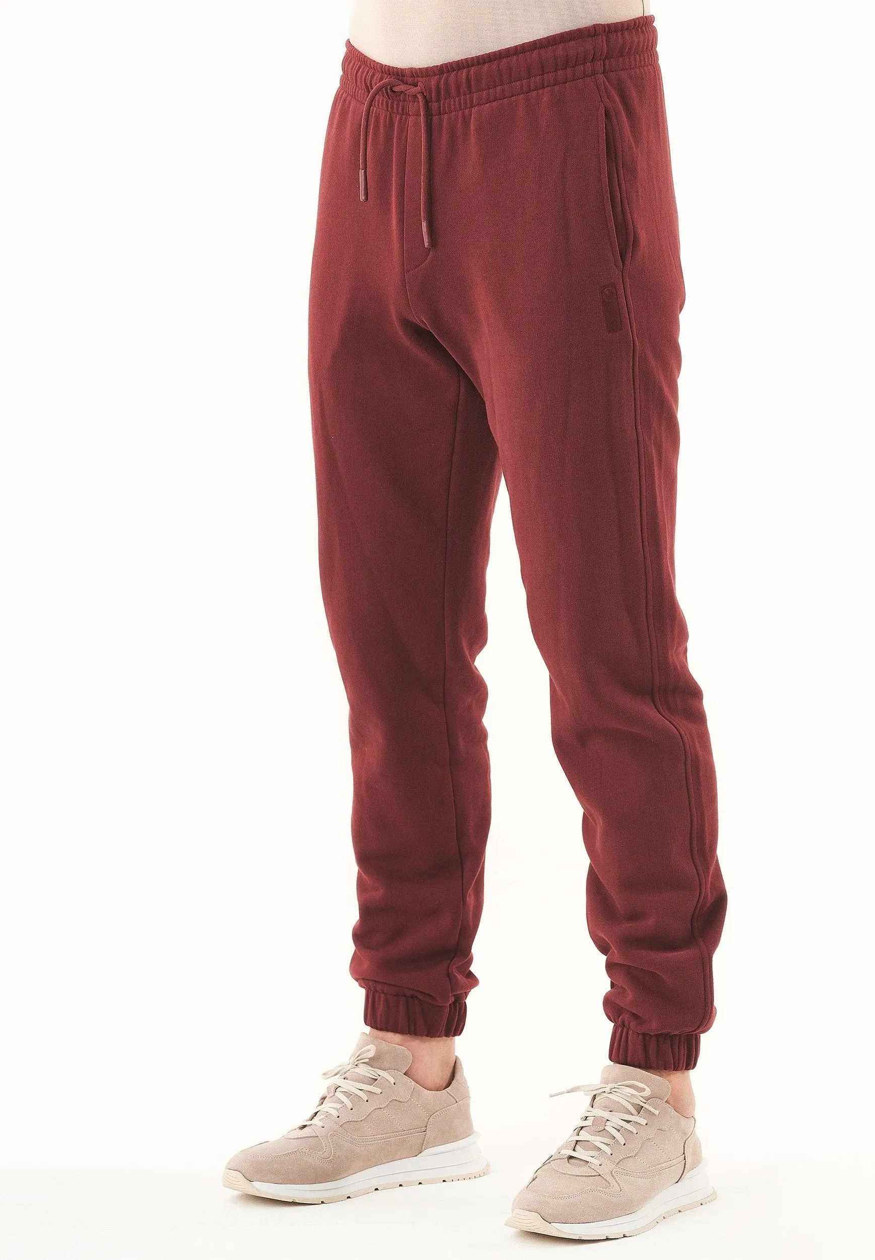 Parssa Soft Touch Organic Cotton Sweatpants Bordeaux sold by Ivalo.com