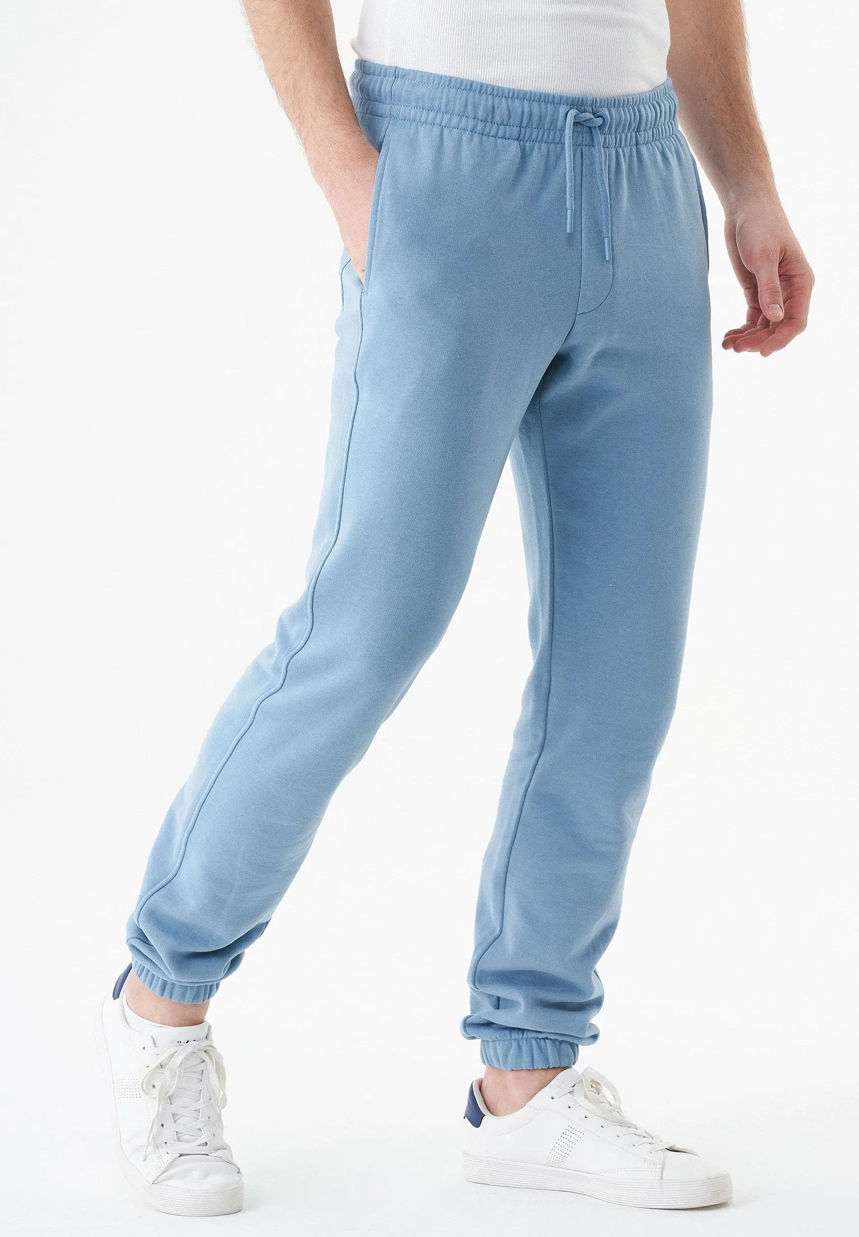 Pars Soft Touch Organic Cotton Sweatpants Steel Blue sold by Ivalo.com
