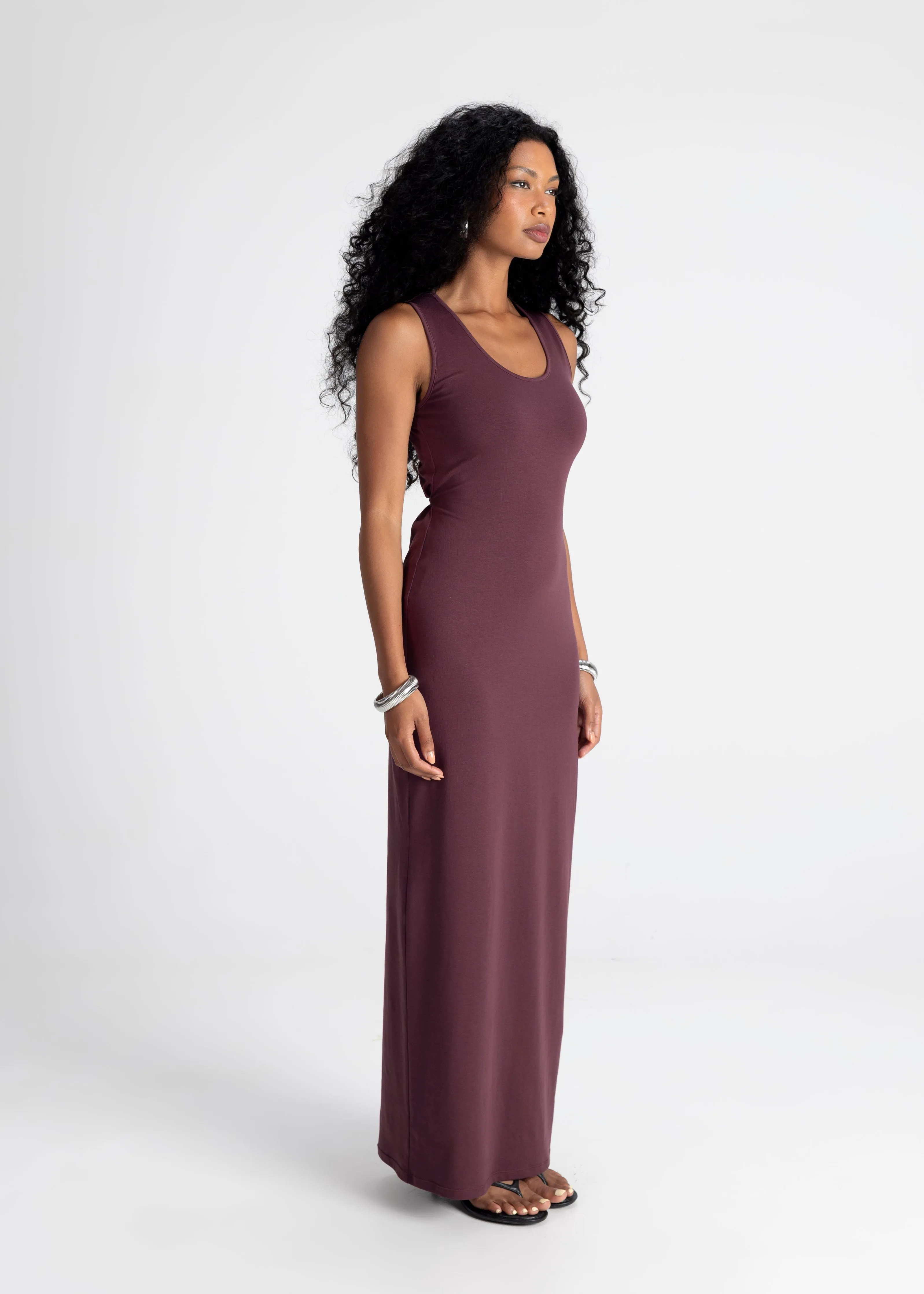 Amy Maxi Dress Plum sold by Ivalo.com product image thumbnail 3
