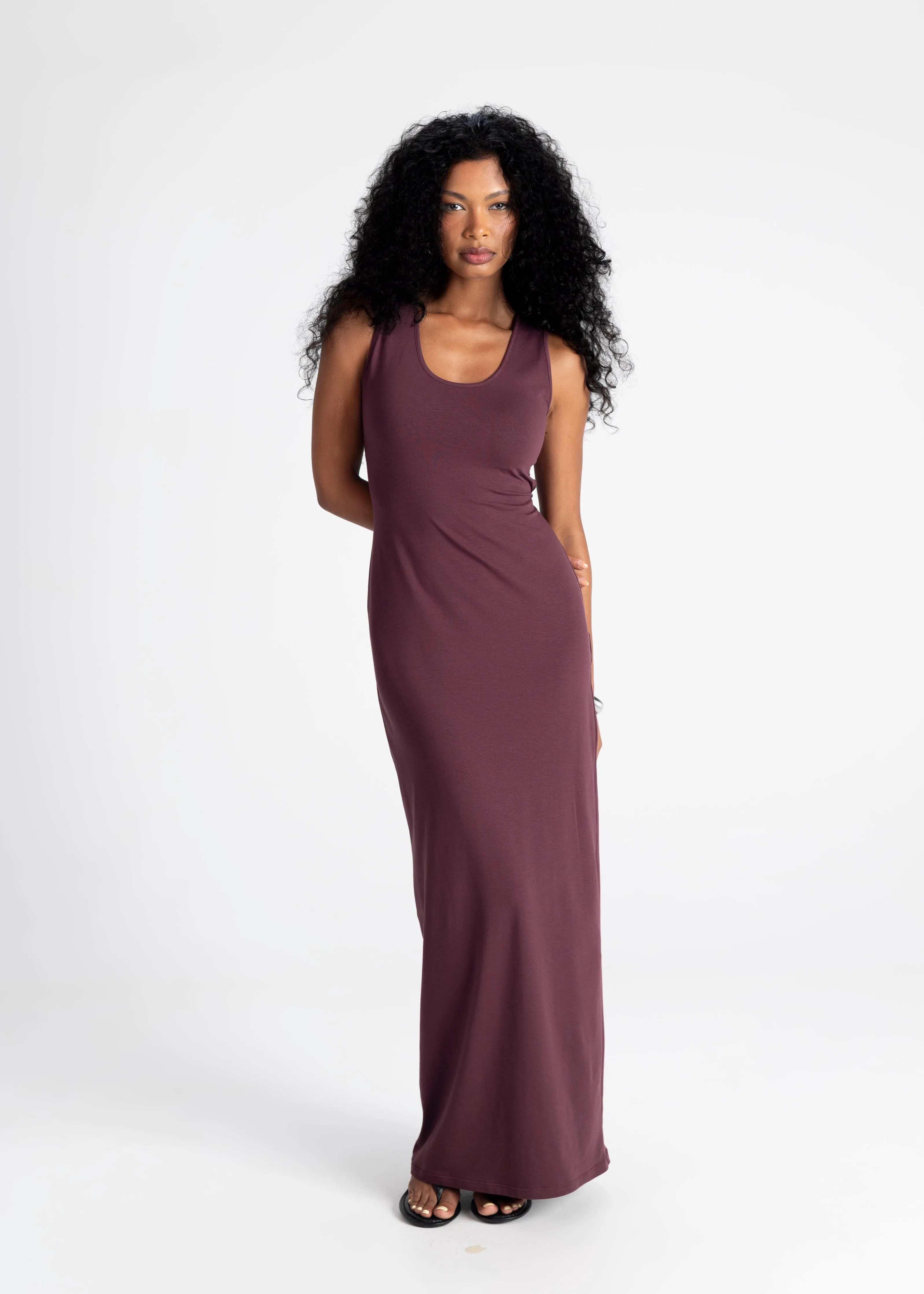 Amy Maxi Dress Plum sold by Ivalo.com