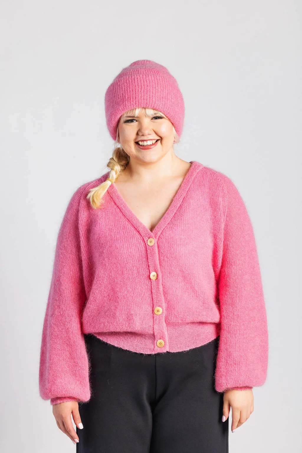 Elsie Mohair Cardigan Lollipop Pink sold by Ivalo.com product image thumbnail 3