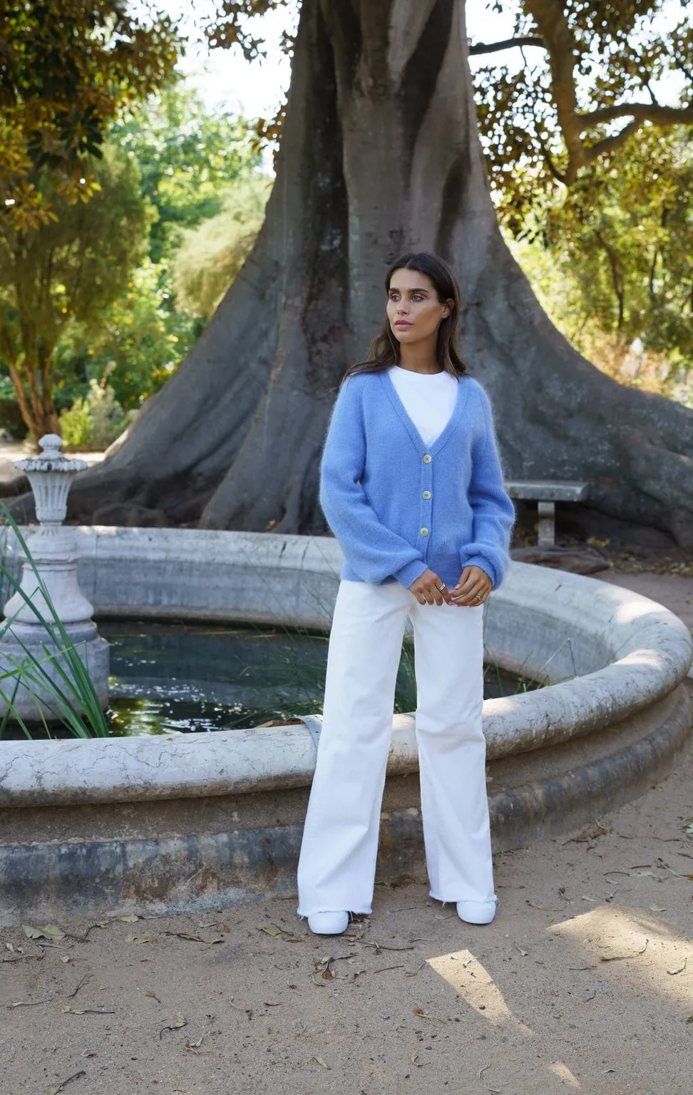 Elsie Mohair Cardigan Celestial Blue sold by Ivalo.com product image thumbnail 5