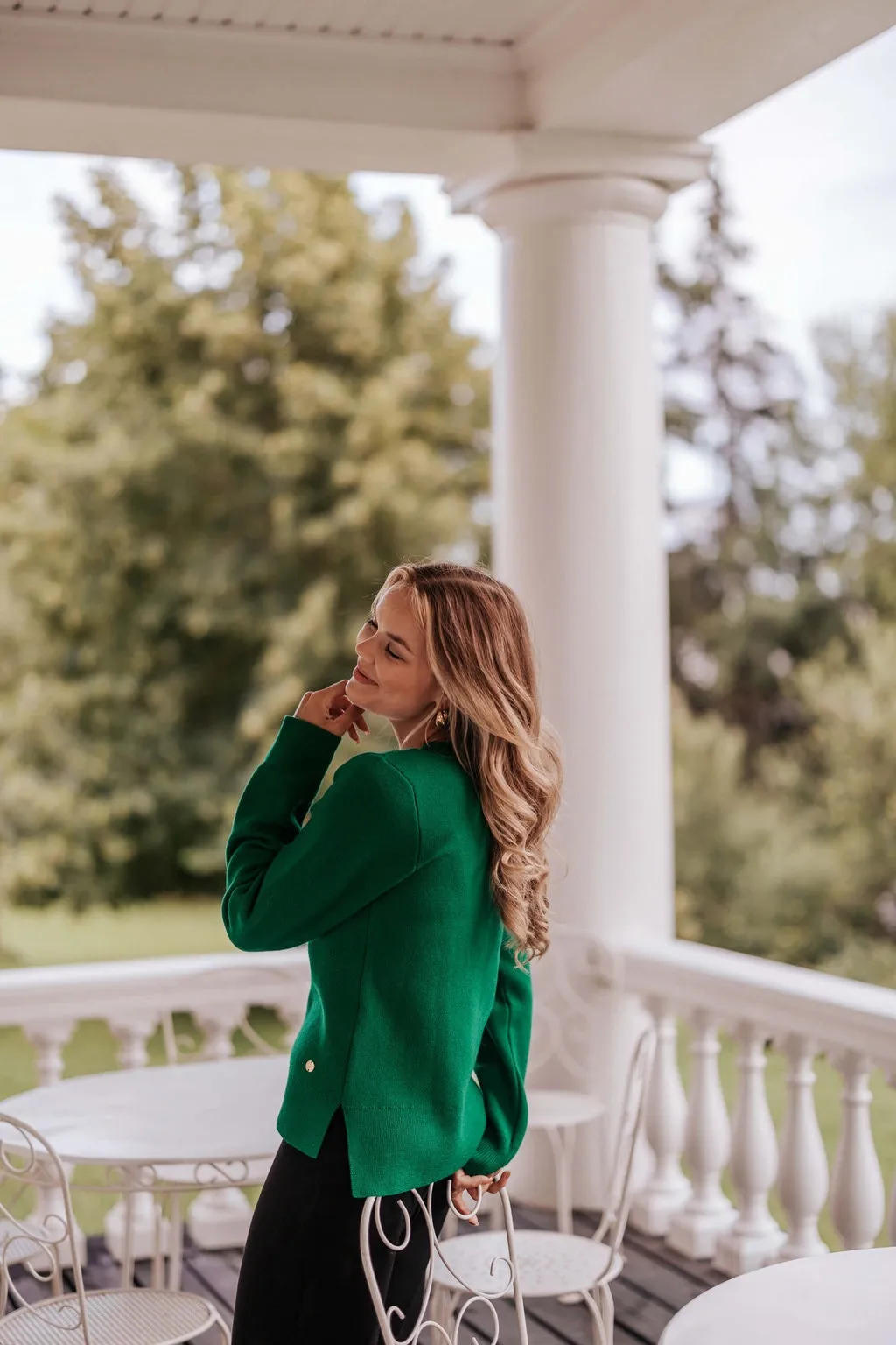 Kelly Merino Jumper Holly Green sold by Ivalo.com product image thumbnail 5