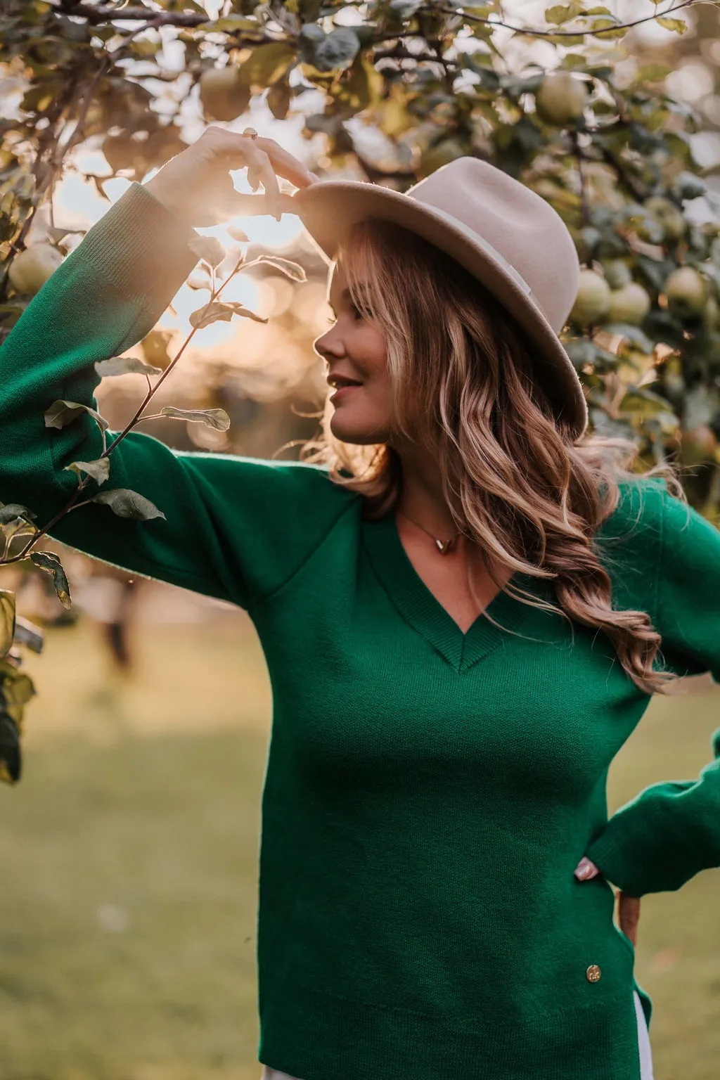 Kelly Merino Jumper Holly Green sold by Ivalo.com product image thumbnail 4