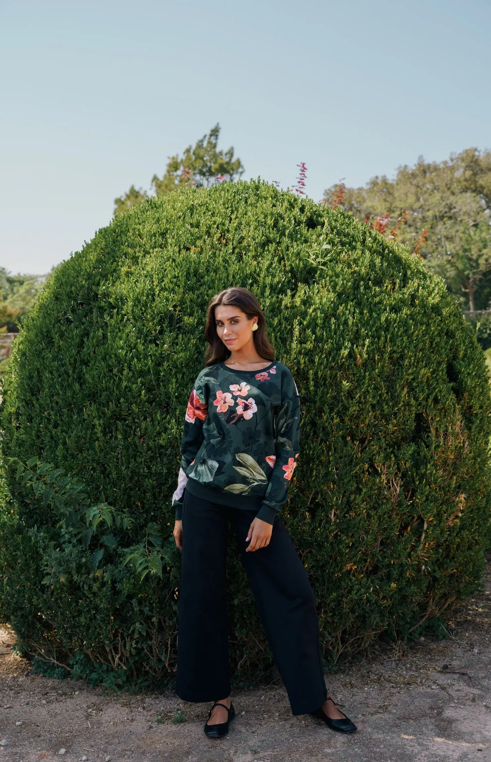 Casual Chic Print Shirt Olive Siesta sold by Ivalo.com product image thumbnail 4