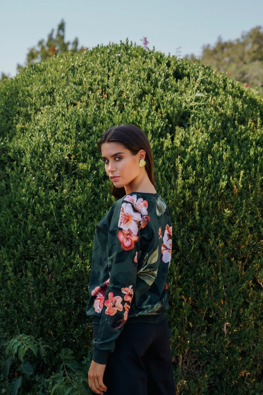 Casual Chic Print Shirt Olive Siesta sold by Ivalo.com