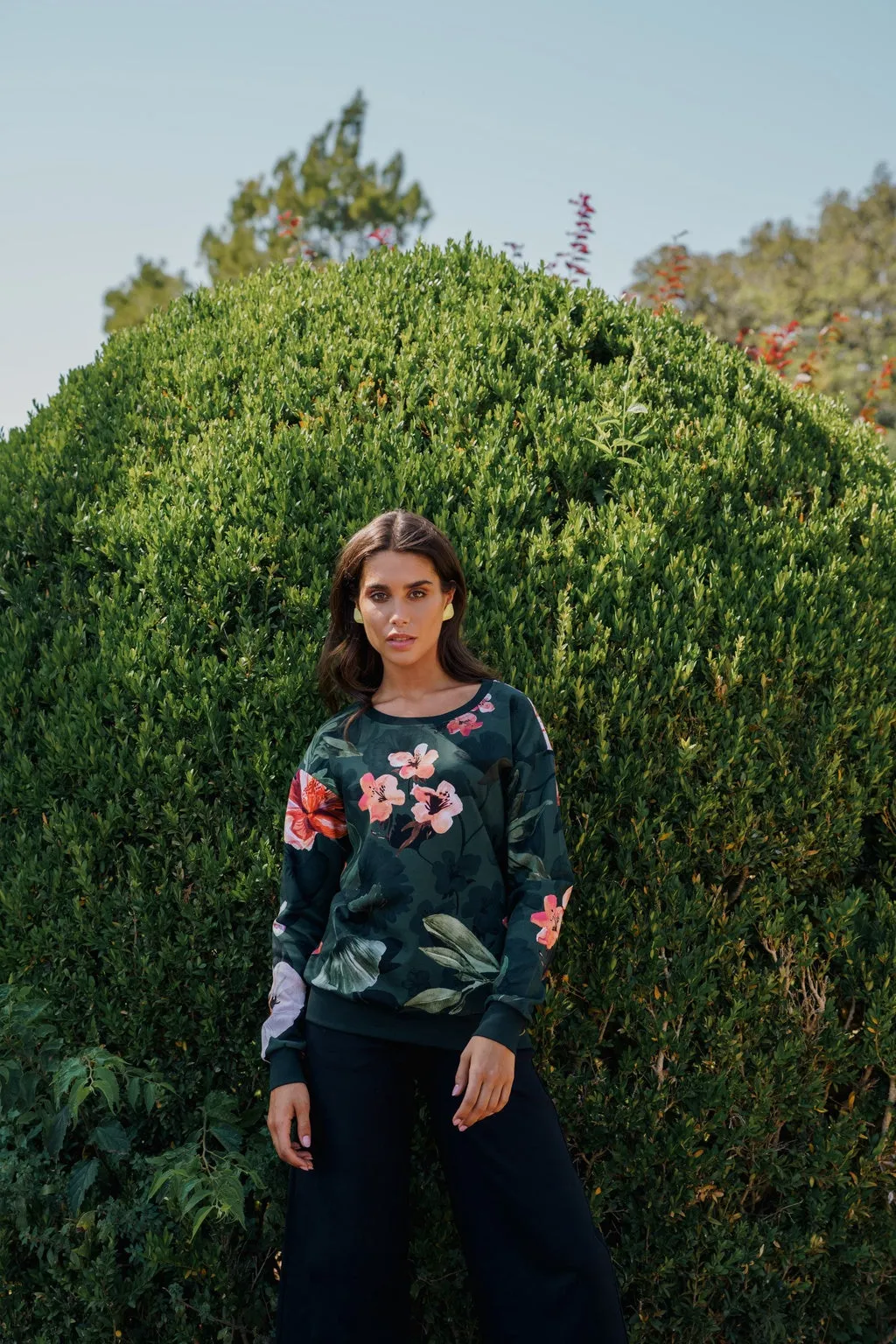 Casual Chic Print Shirt Olive Siesta sold by Ivalo.com product image thumbnail 2